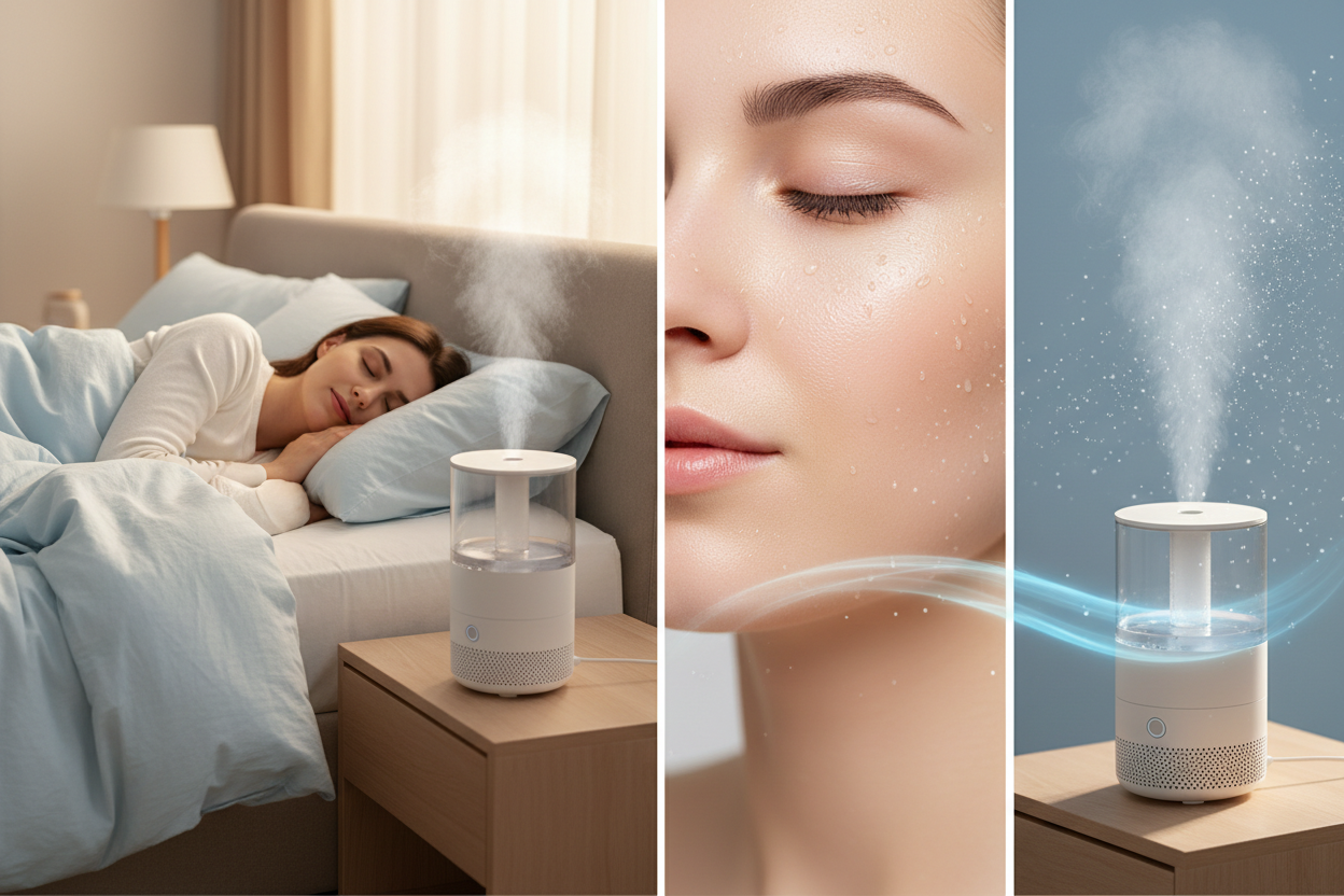 How Humidifiers Improve Sleep, Skin, and Health During Dry Seasons